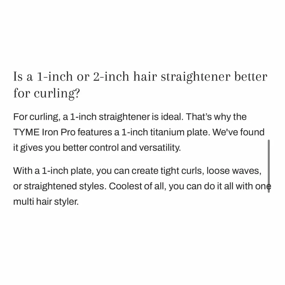 TYME pro iron